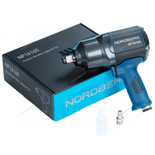 Пневмогайковерт 3/4" 2000Нм NORDBERG NP16160