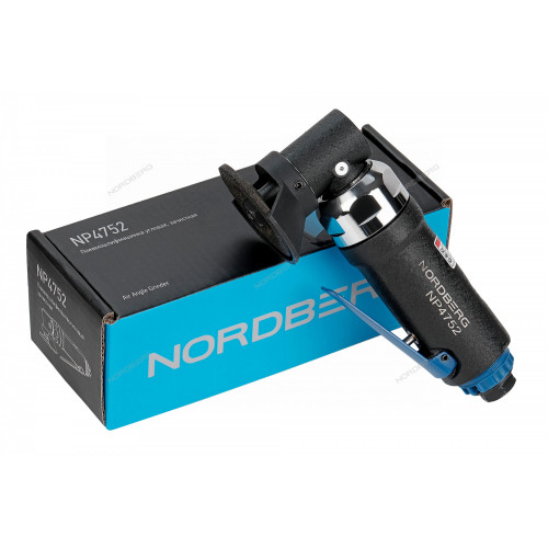 Пневмошлифмашинка угловая зачистная диск 50мм NORDBERG NP4752