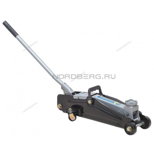 Домкрат подкатной  2 т (135мм-385мм) в кейсе NORDBERG  N3202EC